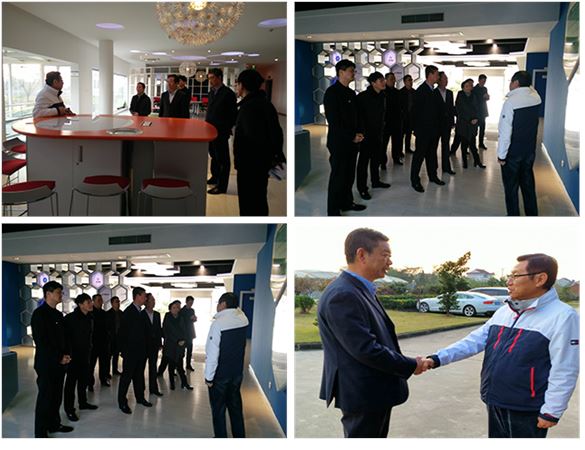 海门市委书记及市长莅临登录入口药业指导工作