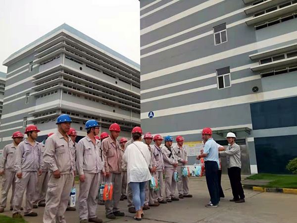 园区总工会送清凉，登录入口接棒暖人心