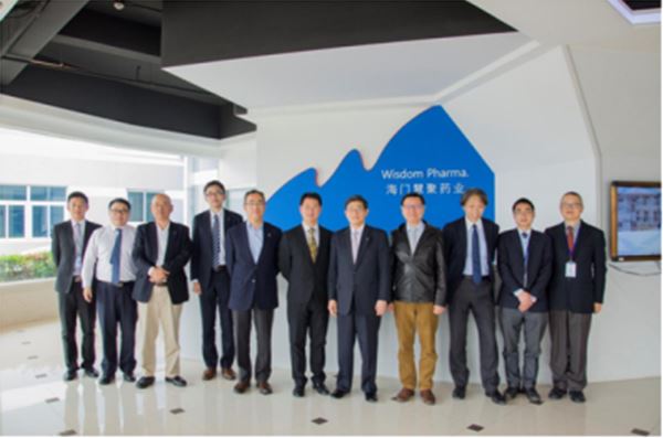 宇部興産山本社长来访登录入口药业