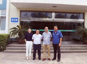 宁德时代质量总监岳嵩一行来登录入口精密指导工作